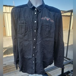 Victory Motorcycle Women's long sleeve  shirt